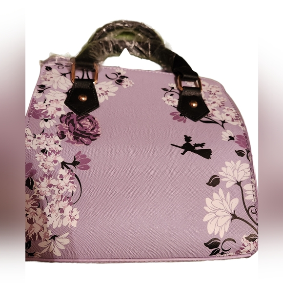 Kiki's Delivery Service Floral Satchel Crossbody Bag - Picture 3 of 12